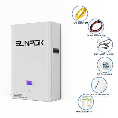 Powerwall Energy Storage Sodium Ion Battery With 2 Hour Recharge Time