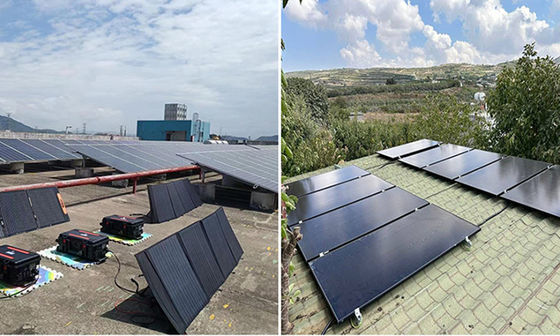 Off Grid Full Set 5 Kw  10kw 15kw Off Grid Solar Power System 550w 600w Solar Panel