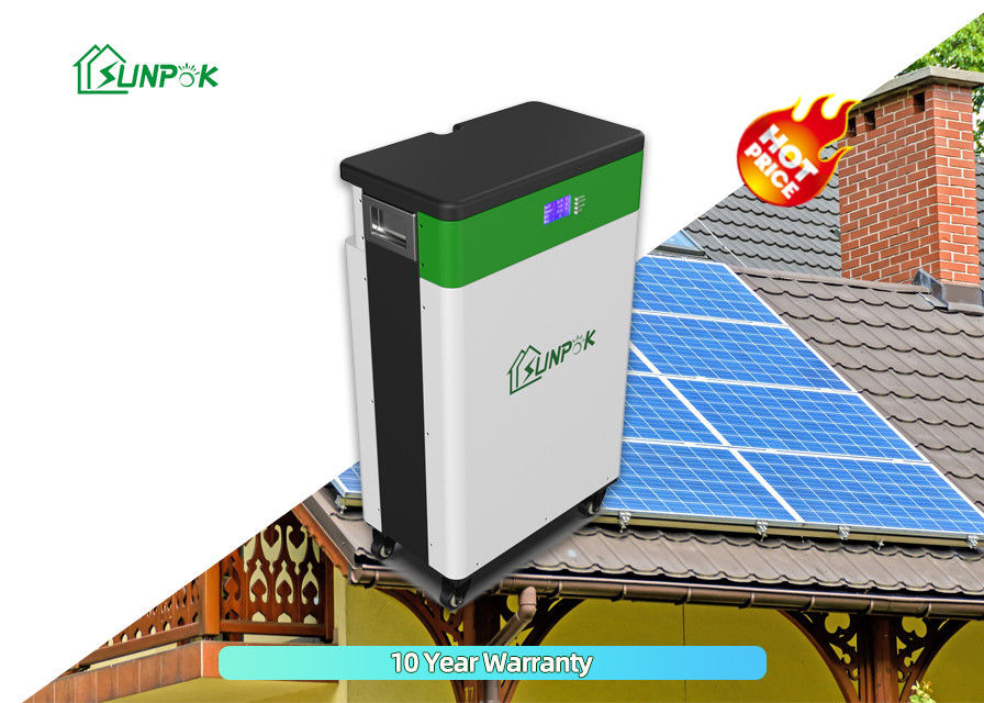 Tegangan Rendah 48V Baterai Lithium Ion Fosfat CANBUS RS485 Komunikasi