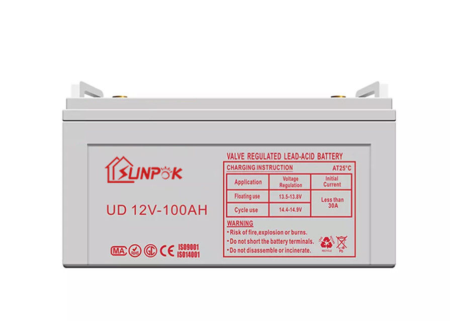 UN38.3 Deep Cycle 12V Gel Battery 100ah 200ah Untuk Penyimpanan Daya RV Boat Forklift Listrik