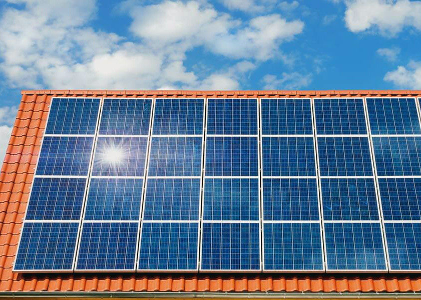 Hitam 450W 550W 600W Mono PV Panel Setengah Sel Modul PV Sel Surya Silikon 12BB