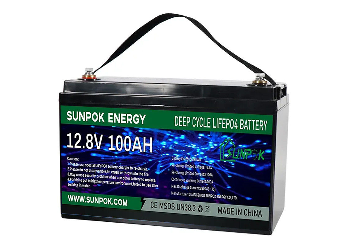 Baterai 100ah 200ah 250ah 12 Volt Lithium Deep Cycle Untuk Perumahan Dan Komersial