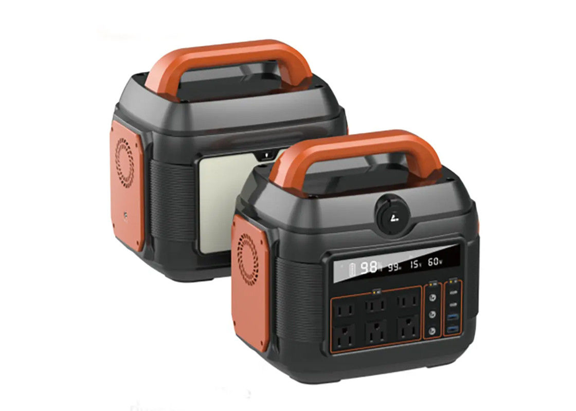 Pasokan Bank Tenaga Surya 576wh Baterai Lithium 600w Untuk Pemadaman Listrik Catu Daya Portabel