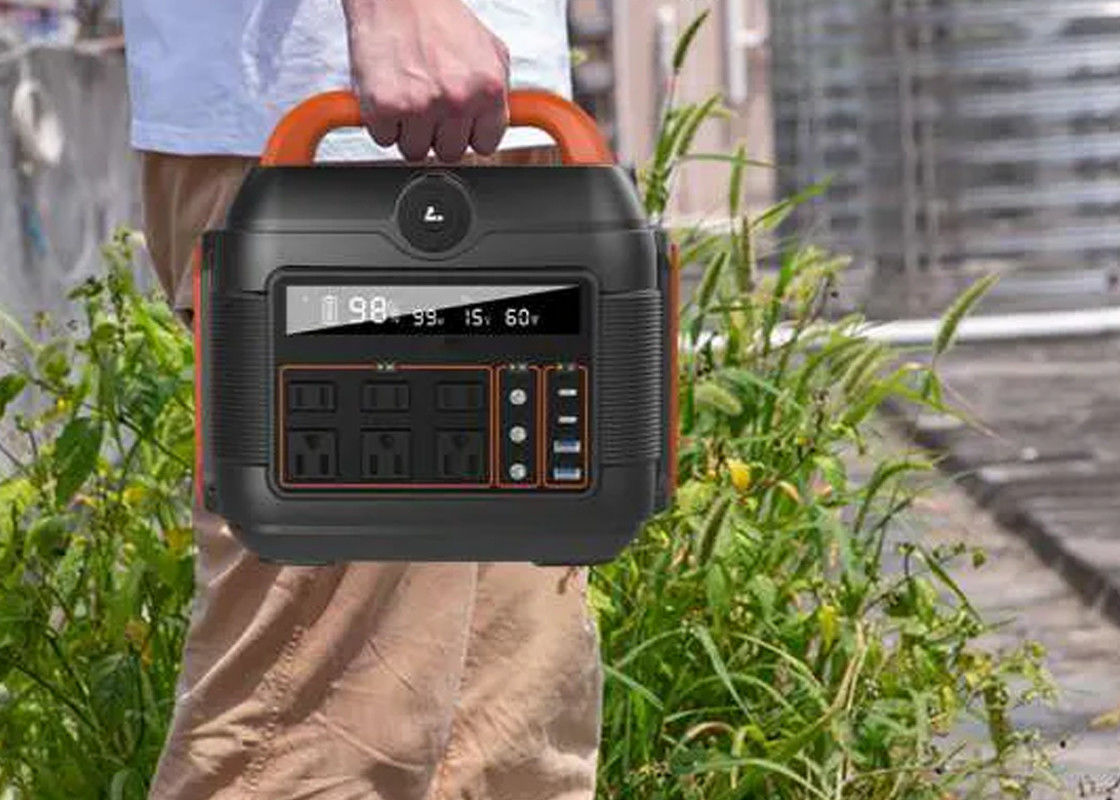Pasokan Baterai Pembangkit Listrik Portabel Lithium 50HZ Untuk Rumah Rv Outdoor