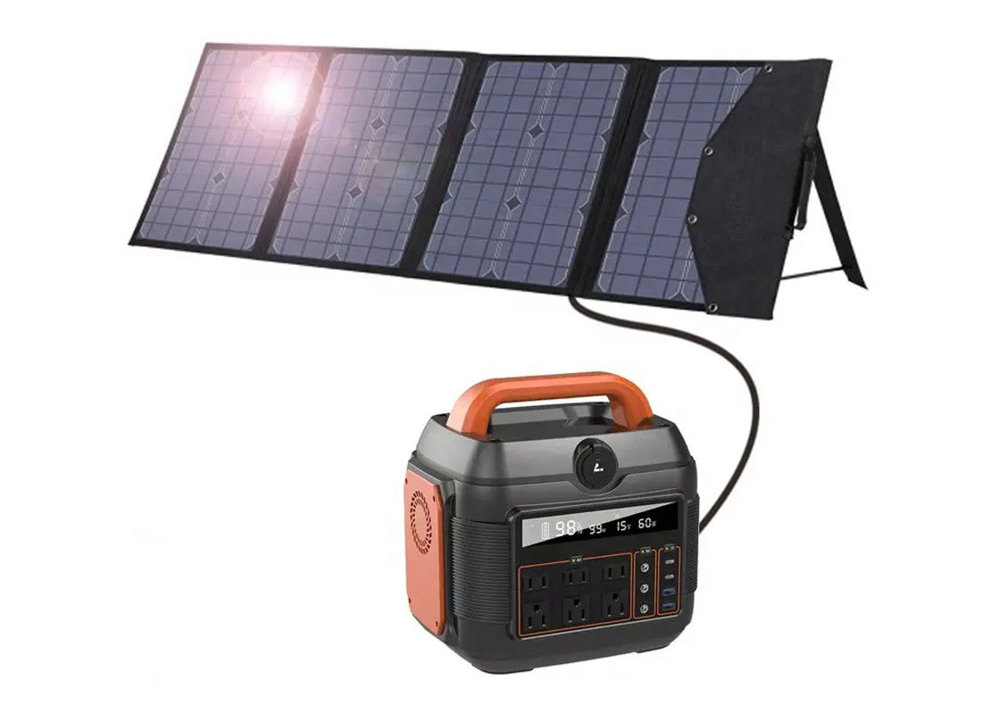 20V Dibebankan Oleh Sistem Tenaga Surya Portabel Untuk Pembangkit Listrik Berkemah