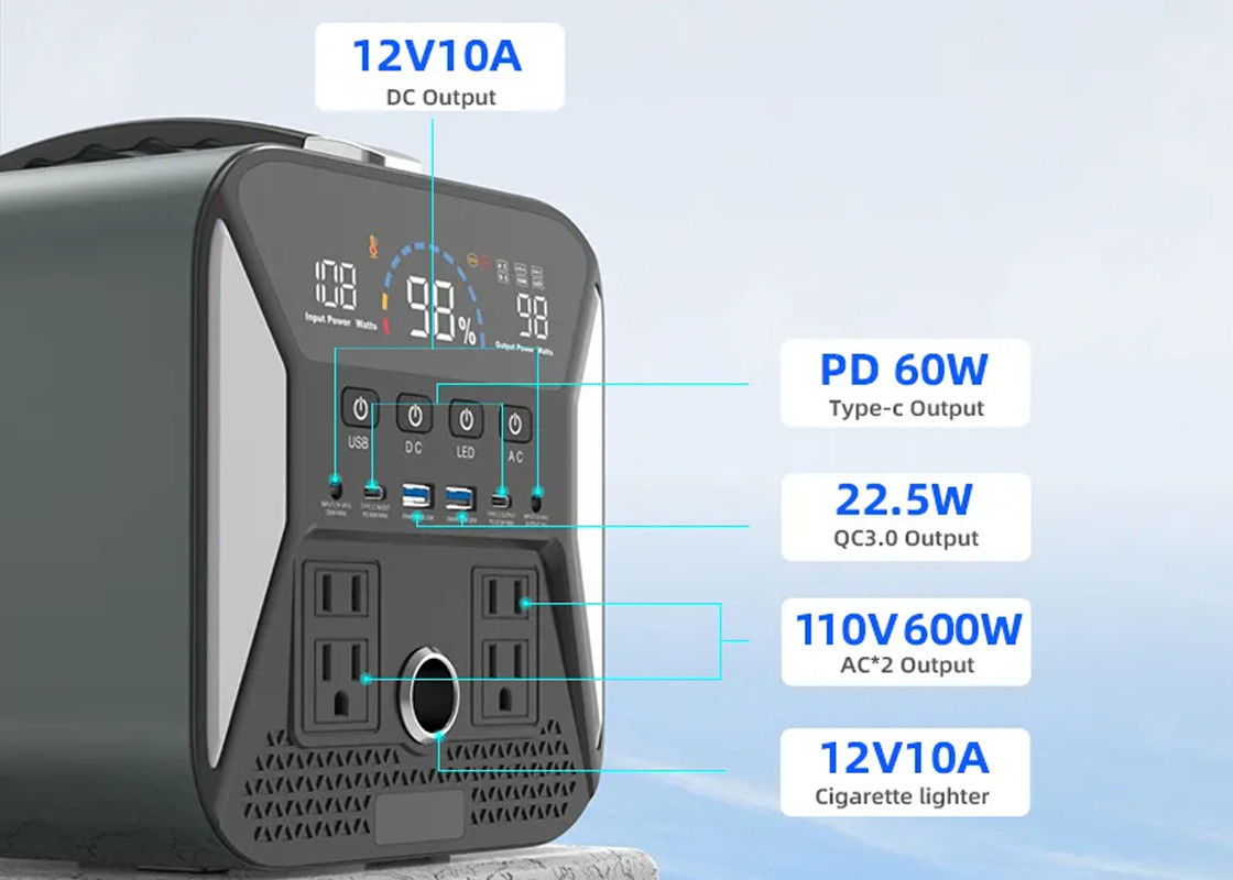 1000w Mobile Powerstation Camping Bank Portable Energy Storage Outdoor Power Supply