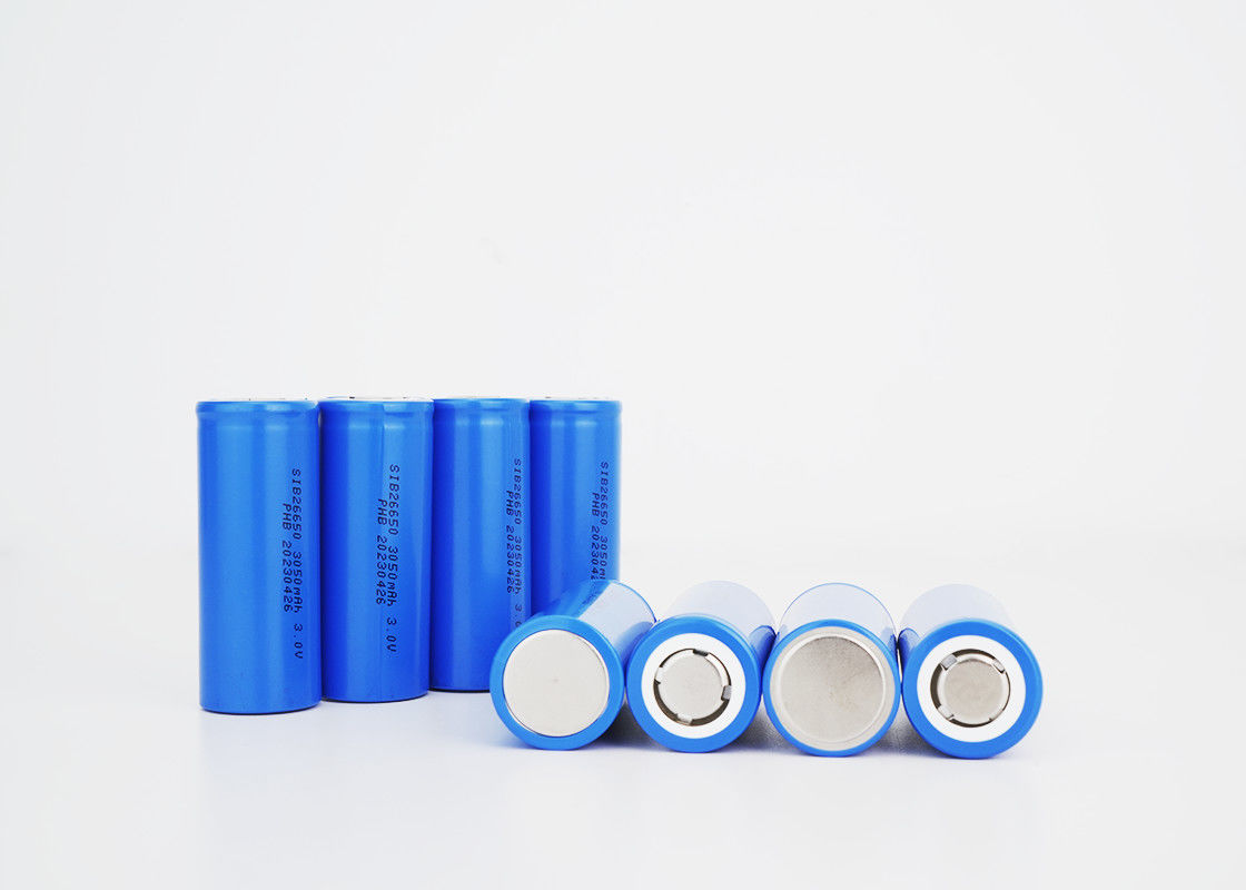 3.0v 1500mah 18650 Baterai Sodium Ion 3000 Siklus Untuk Produk Elektronik