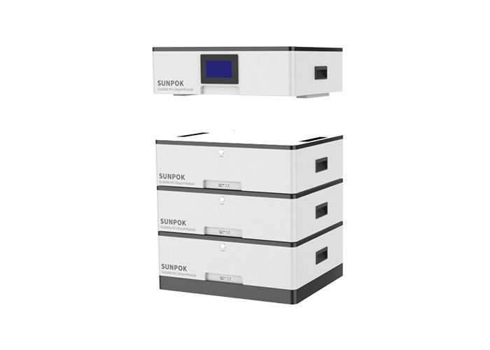 Baterai Lithium ion UN38.3 48v 100ah 200ah Susun Sistem Penyimpanan Energi Baterai Tegangan Tinggi