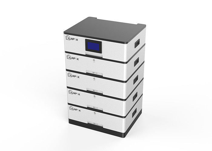Baterai Lithium ion UN38.3 48v 100ah 200ah Susun Sistem Penyimpanan Energi Baterai Tegangan Tinggi