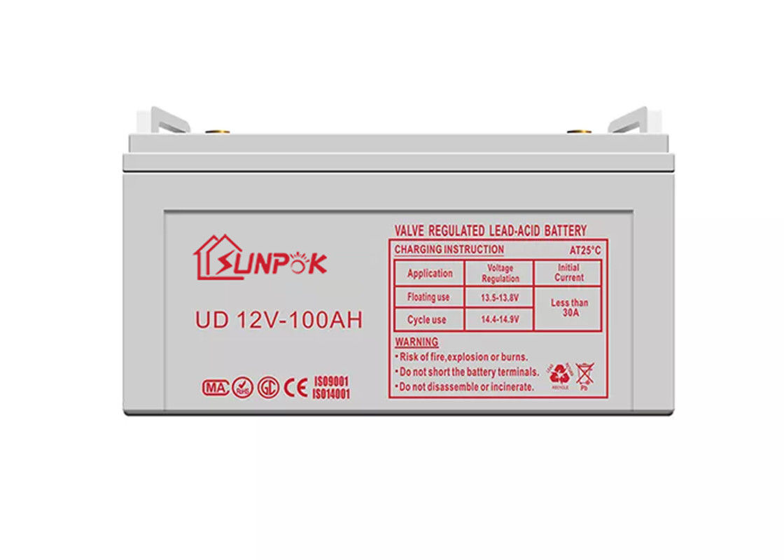 Baterai Gel Sunpok 12V 100Ah 150Ah: Untuk Penyimpanan Energi Surya yang Aman & Efisien