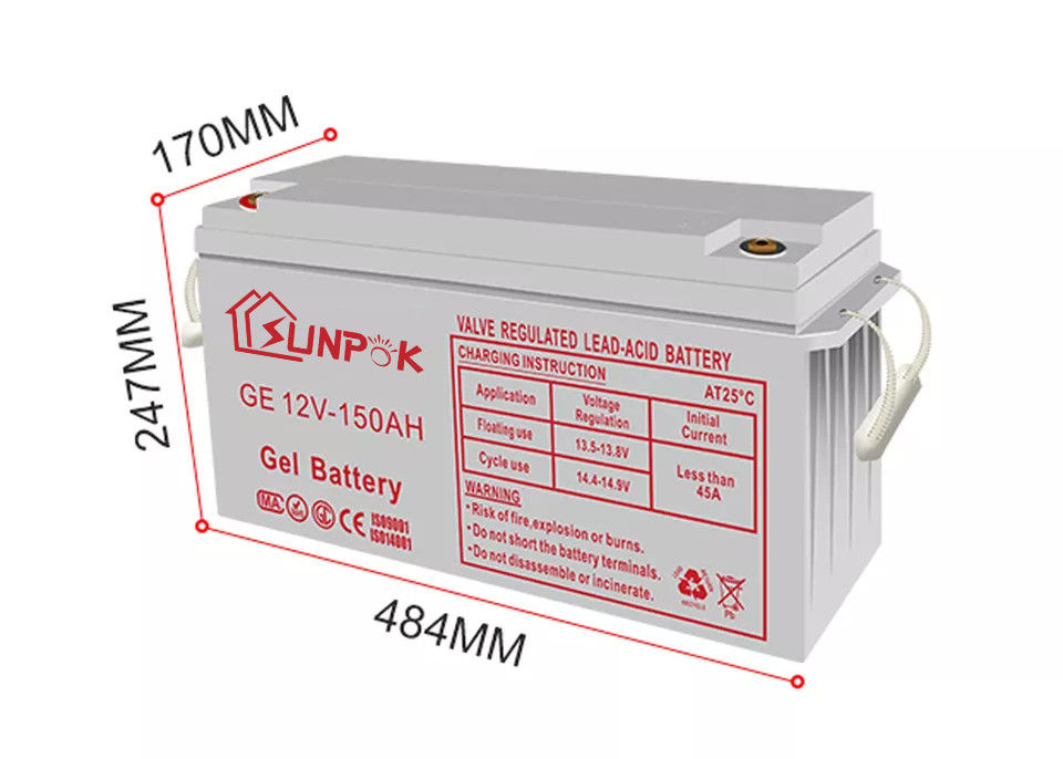 Baterai gel siklus dalam 12v: Umur Lebih Lama untuk Penyimpanan Energi Surya Baterai gel 12v