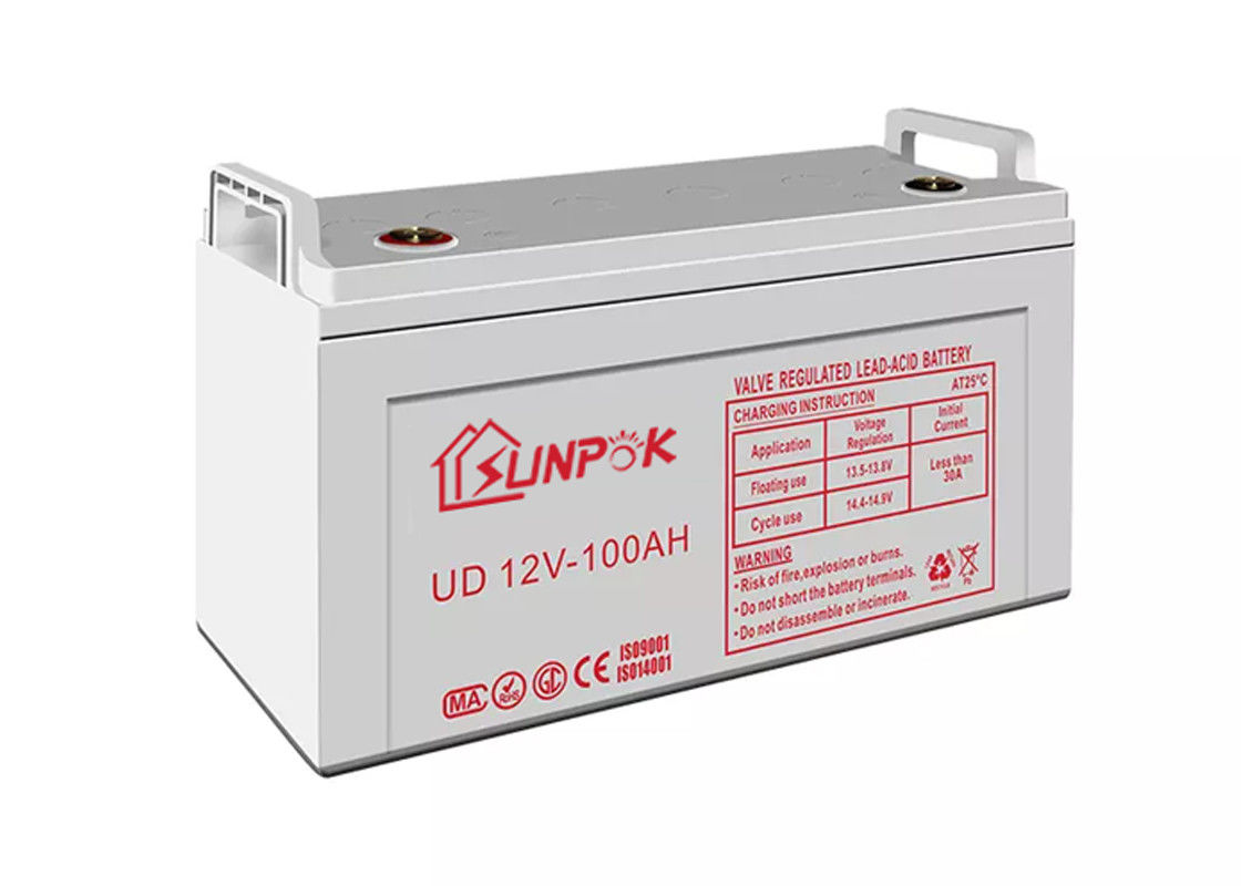 12v 100ah 200ah 250ah Baterai Asam Timbal Baterai tipe gel surya