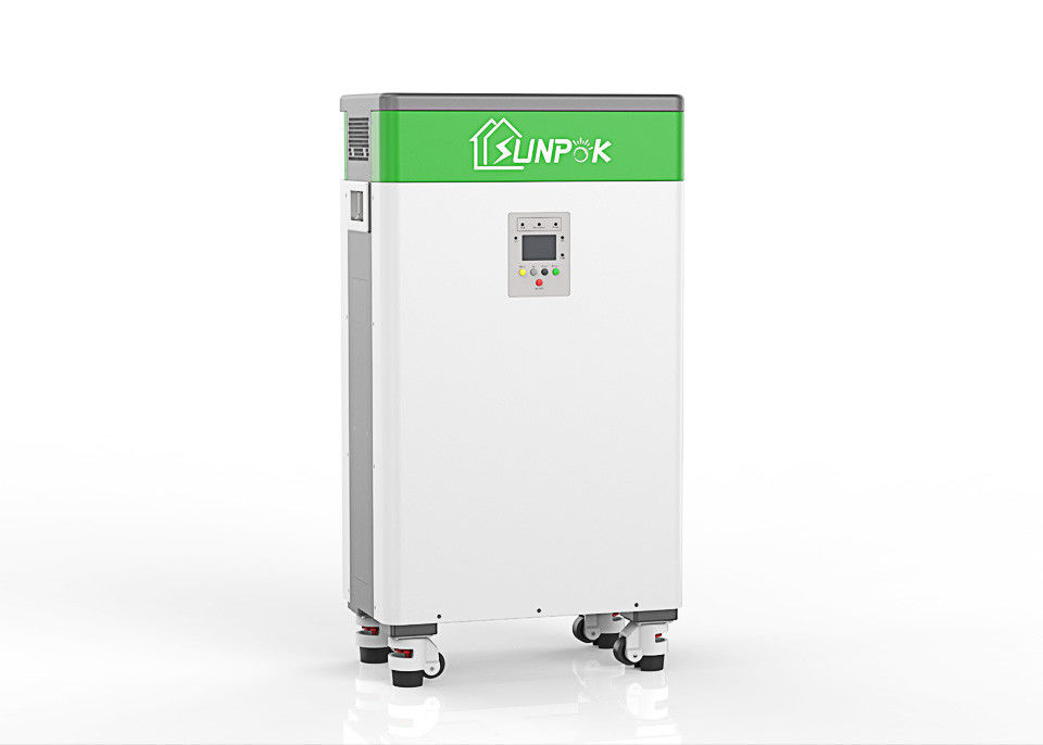 Sunpok Wholesale 3kwh 5kwh 10kwh Lifepo4 Power Wall Semua Dalam Satu Sistem Penyimpanan Energi Matahari