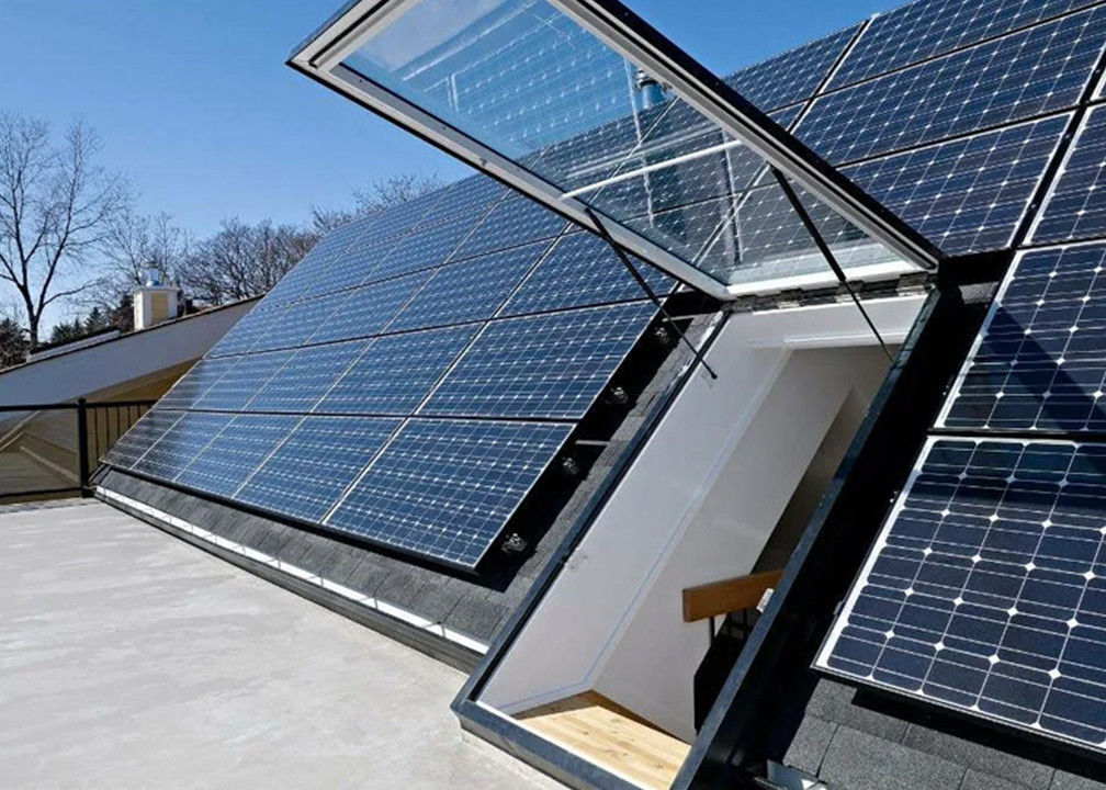 3 Phase 5Kw 8Kw 10Kw 48V Hybrid Solar System Kit Sistem Energi Surya Lengkap