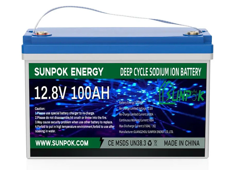 Baterai lithium Sunpok dijual 100ah 200ah 300ah 12v lipo masa pakai baterai lithium