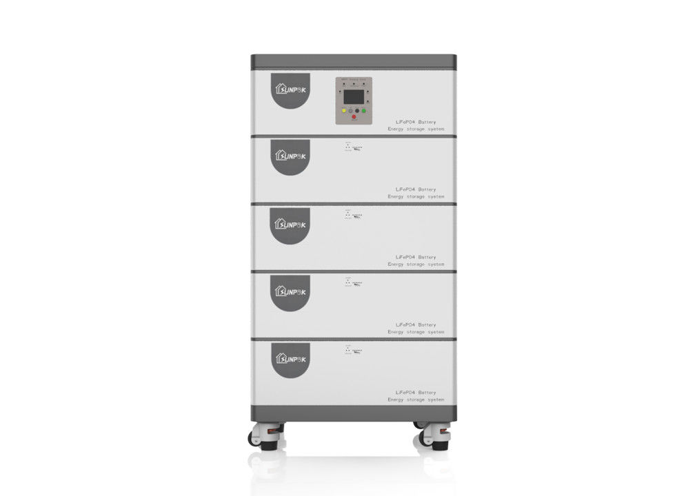 Inverter Surya Penyimpanan Energi Rumah Tangga 10kwh Dengan Baterai Lifepo4 Koneksi Off Grid Semua Dalam Satu Mesin