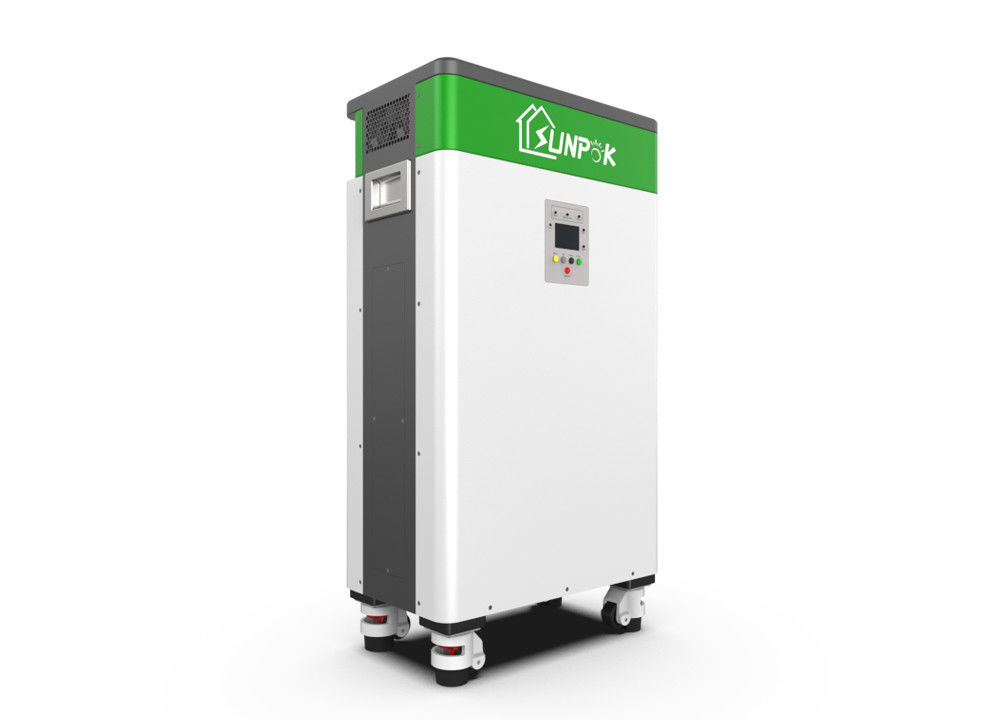 Tampilan LED Semua Dalam Satu ESS 48V 100Ah 200Ah Lifepo4 Sistem Penyimpanan Energi Rumah Terintegrasi Dengan Baterai Lithium Ion