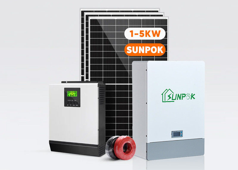 Lithium Ion Pv Panel Mounting Systems 48V 3kwh 5kwh 15kwh Struktur Pemasangan Modul Surya