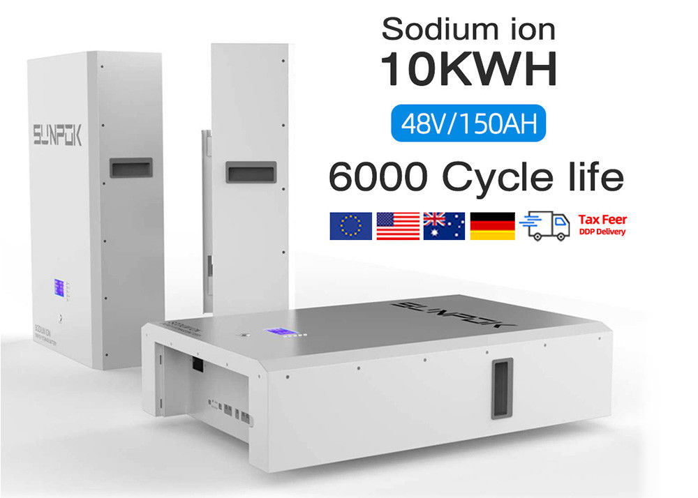 2 Jam Waktu Pengisian Baterai Natrium Ion Bermerek CE Powerwall Solusi penyimpanan energi