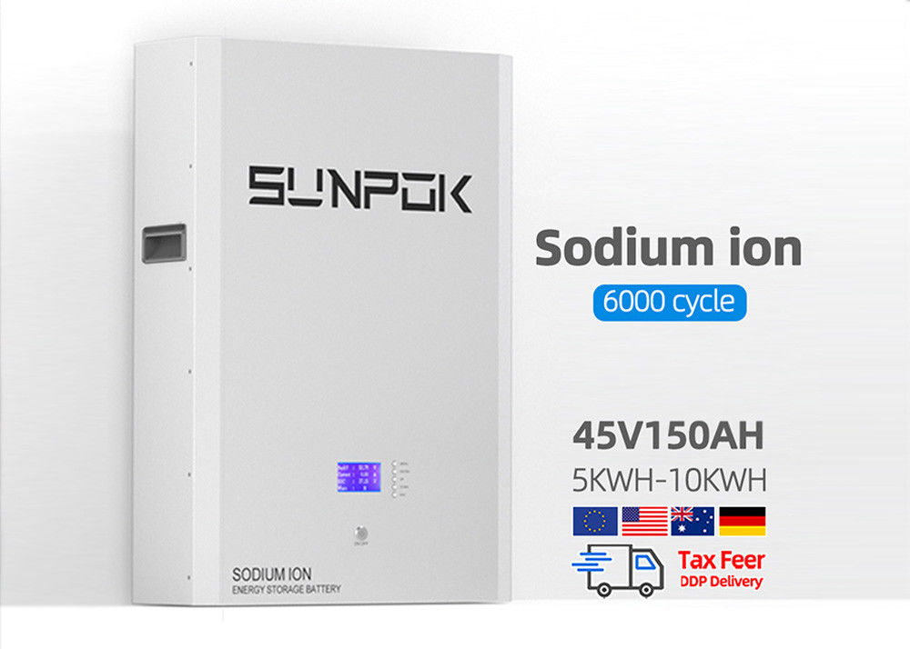 Baterai Natrium Ion Ketahanan Tinggi SP-48100-BG-NA Dengan kisaran daya output 5-30 KWh