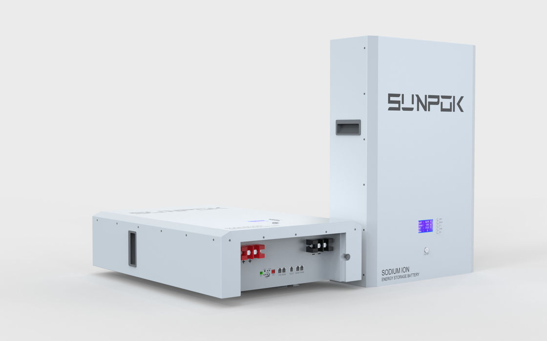 2 Jam Waktu Pengisian Baterai Natrium Ion Bermerek CE Powerwall Solusi penyimpanan energi