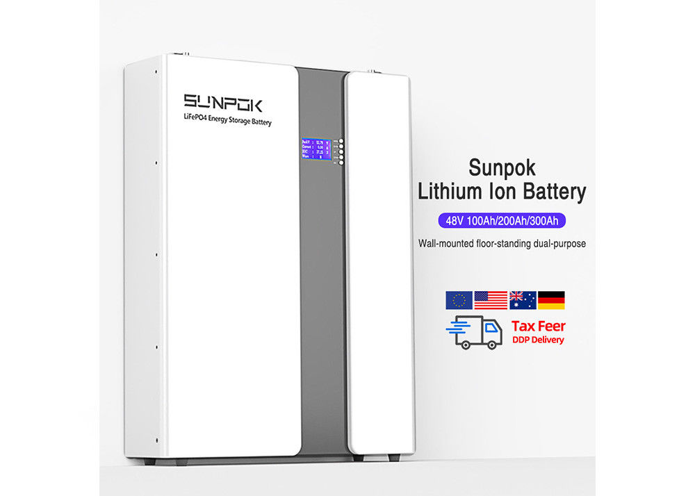 Baterai Lithium Ion Berkinerja Tinggi Dengan Waktu Hidup 20 Tahun Dan Tegangan Pengisian maksimal 58.4Vdc