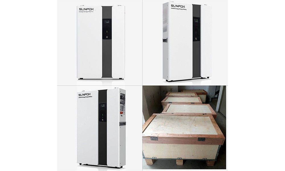Sistem panel surya All-In-One ESS Off Grid Inverter 5kWh Inverter 5KW Balkon