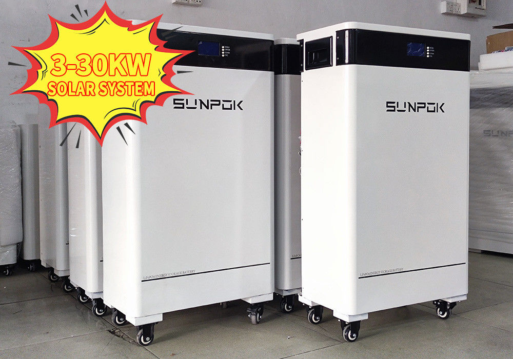 Sistem surya industri hibrida 15 kw 20kw 30kw 50kw 100kw Sistem surya 1000w 2000w 3000w