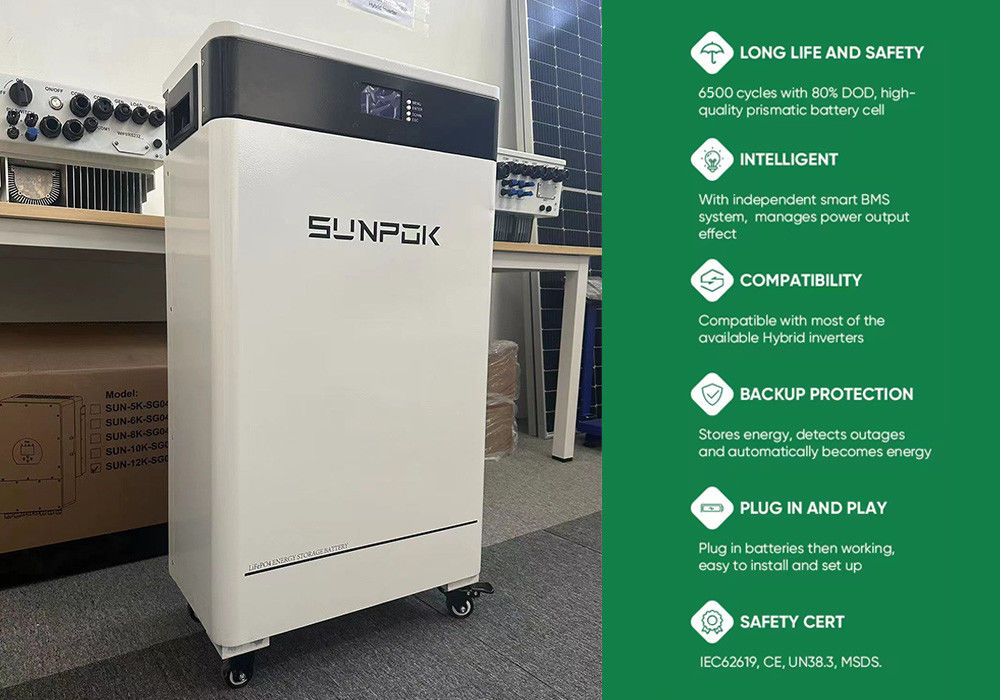 3kw 5kw 8kw 10kw Hybrid Solar Pv System 5kilowatt Hybrid Solar Pv System Dengan Baterai