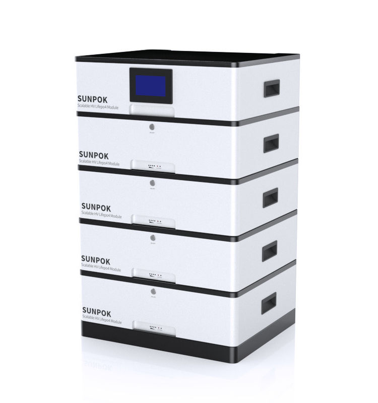 Baterai bertumpuk tegangan tinggi 5kwh/10kwh/20kwh Ess Split Type With Off-grid System