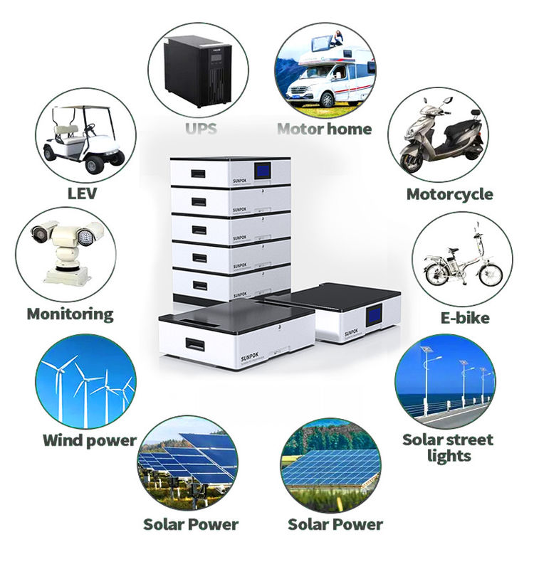 Baterai bertumpuk tegangan tinggi 5kwh/10kwh/20kwh Ess Split Type With Off-grid System