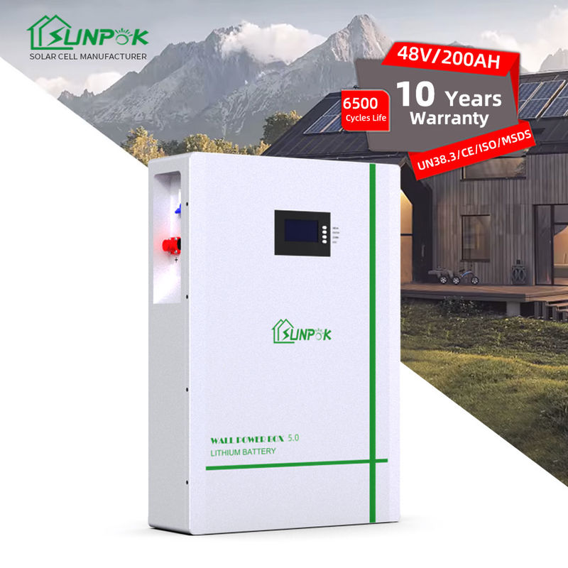 5kwh 10kwh Baterai Lithium Sistem Surya 48v 51.2v 100ah 200ah Baterai penyimpanan energi rumah