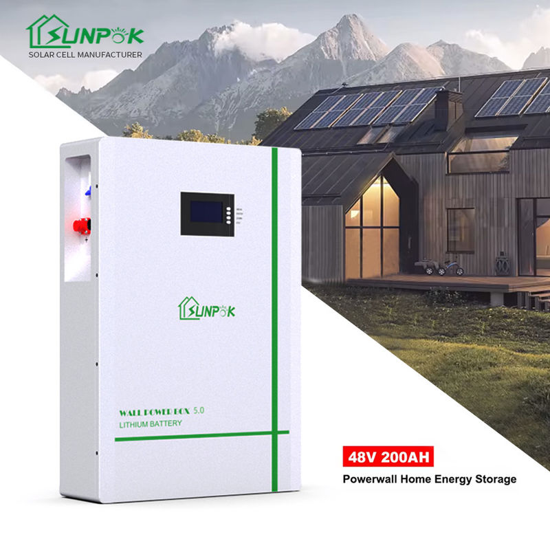5kwh 10kwh Baterai Lithium Sistem Surya 48v 51.2v 100ah 200ah Baterai penyimpanan energi rumah