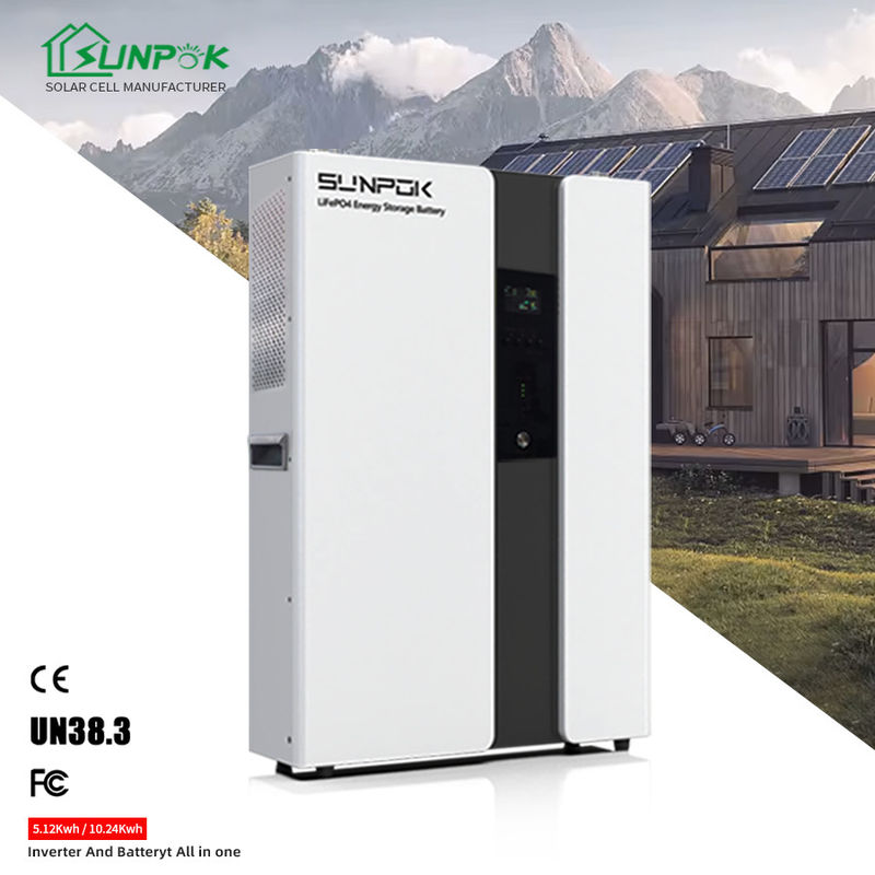 Sistem baterai penyimpanan energi rumah tangga ESS yang disesuaikan 5KWH 10KWH 20KWH