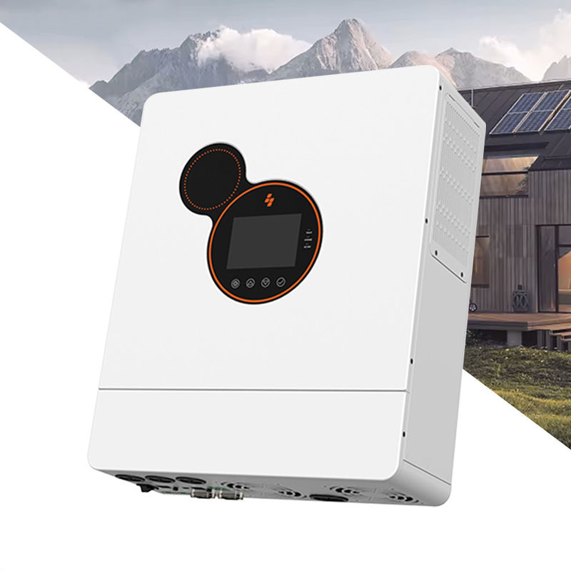 8.2KW 10.2KW DC 220/230V AC Gelombang Sinus Murni Surya Ganda MPPT On/Off Grid Inverter Hibrid Surya