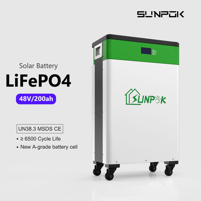 New Design Power Wall 5kw Lifepo4 48v 200ah Wall 10kwh Baterai Lithium Rumah 51.2v Baterai Surya