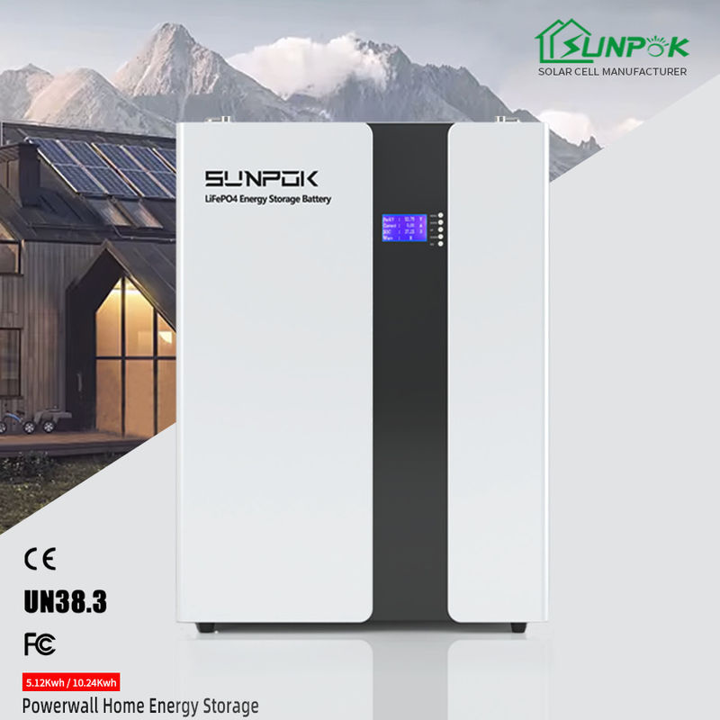 48V 200Ah 10kWh Lifepo4 Power Wall Baterai Surya Rumah Energi Penyimpanan 20kWh Lithium Ion Baterai