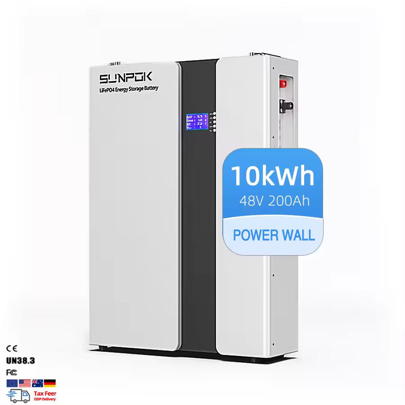 Baterai penyimpanan energi surya 48V 5Kwh 100Ah 200Ah Baterai lithium ion rumah
