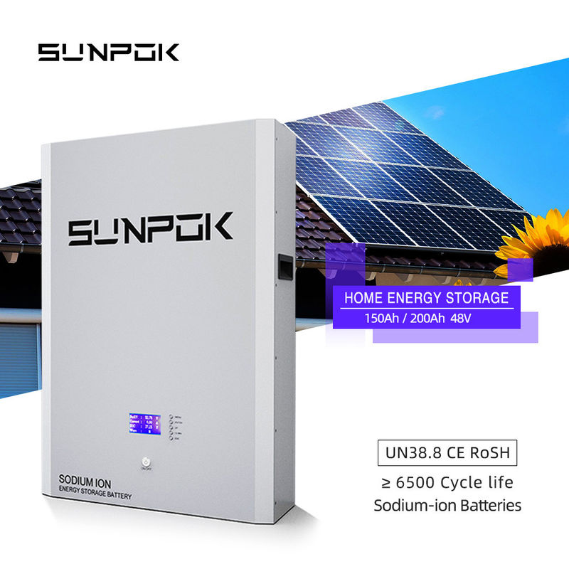 Oem 48v 300ah 400ah Powerwall Natrium Ion Lifepo4 Baterai Untuk Rumah Sistem Surya