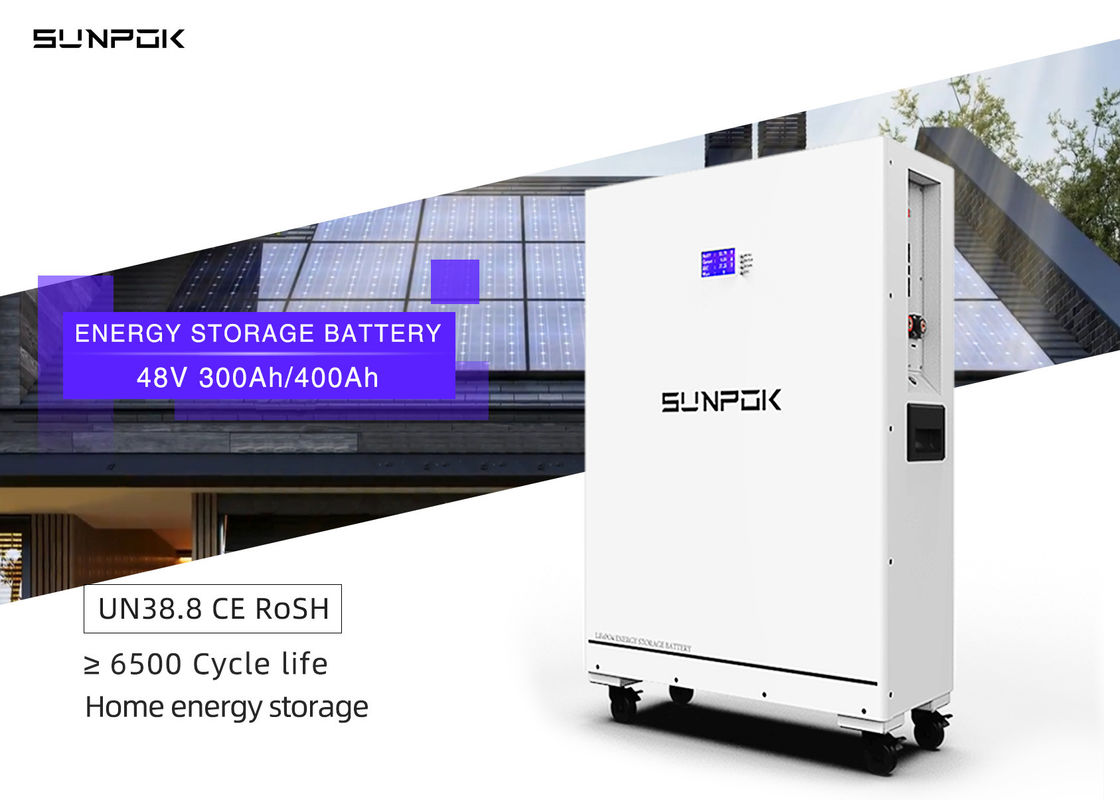 Sistem penyimpanan energi surya Baterai 48v 51.2v 200ah 400ah Inverter Sistem Baterai Rumah