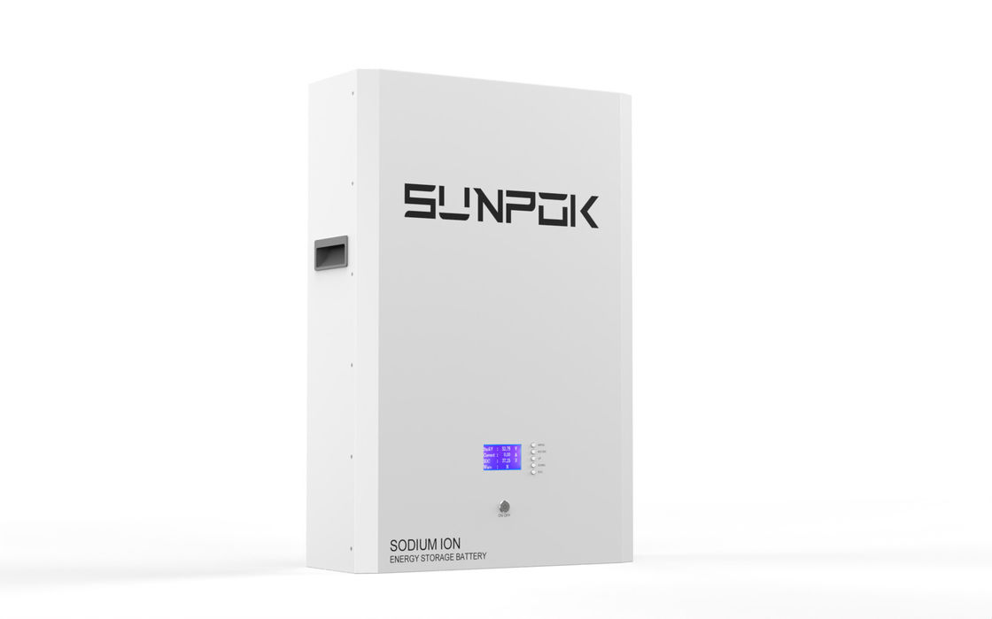 48V Baterai Natrium-Ion yang dipasang di dinding 100ah 150ah 200ah 5kwh 10kwh 20kwh Sistem penyimpanan