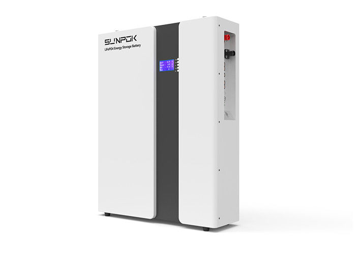 Baterai Lithium 48V 51.2V 200Ah 5.12Kwh 10.24Kwh Lifepo4 Power Wall Mounted Rumah Tangga Sistem Tenaga Surya