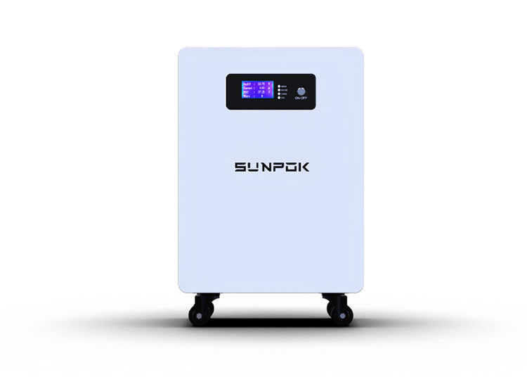 Hub Energi Mikrogrid 25.6V 300Ah LiFePO4 Bank Skalable hingga 61.44kWh 8 Unit