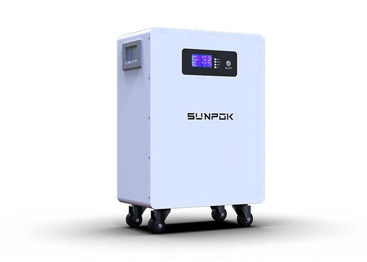 Hub Energi Mikrogrid 25.6V 300Ah LiFePO4 Bank Skalable hingga 61.44kWh 8 Unit