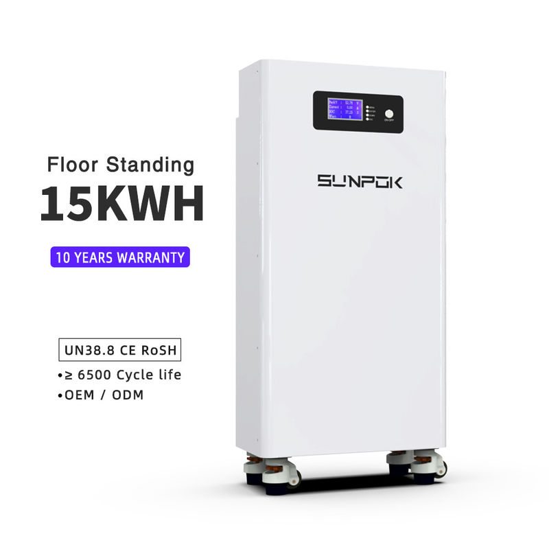 51.2V Lithium Power Wall 15kw Lifepo4 Baterai 48V 300Ah 280Ah Sistem Surya Rumah Baterai Power Storage 8000 Deep Cycles