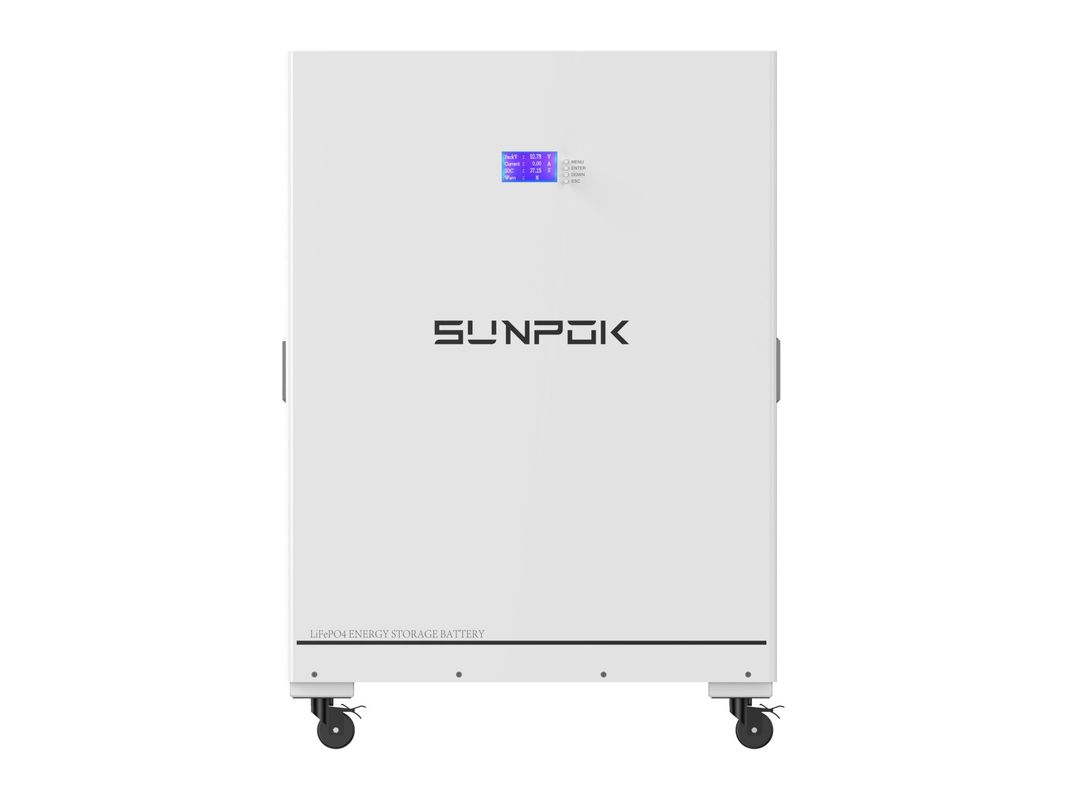 Baterai Lithium Surya Ess 20Kwh Lifepo4 48V 400Ah Untuk Sistem Energi Surya Rumah