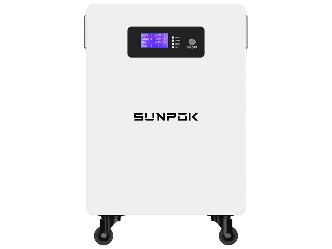 25.6V 300Ah 7kWh Powerwall Lithium Baterai Penyimpanan Energi Surya Baterai LiFePO4 Untuk Rumah