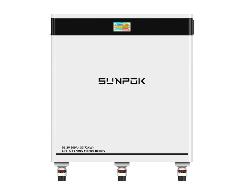 Baterai LiFePO4 48V 560Ah 600Ah 628Ah 51.2V Paket Baterai Lithium Ion Sistem Penyimpanan Energi Rumah 30kWh