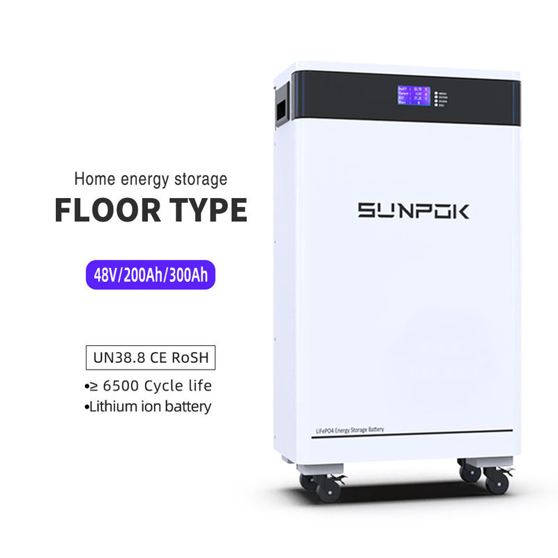 Baterai Lithium Phosphate 15KWH 48V 300AH 15KWH LiFePO4 300AH 51.2V untuk Cadangan Sistem Penyimpanan Energi