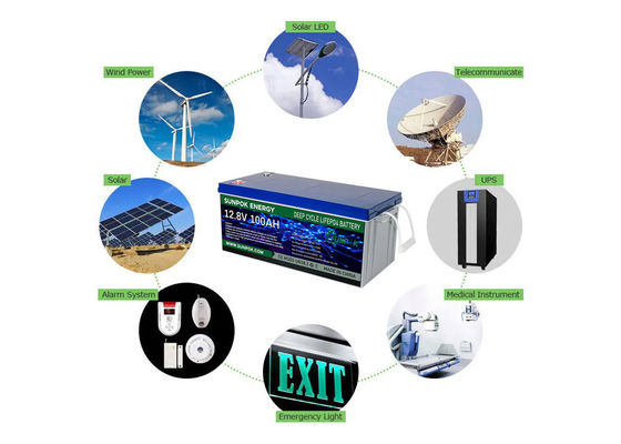 Rechargeable Deep Cycle Lithium Battery 12v 24v 200ah 300ah 400ah